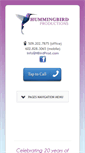 Mobile Screenshot of hbirdprod.com